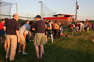 Transit of Venus Viewing Session