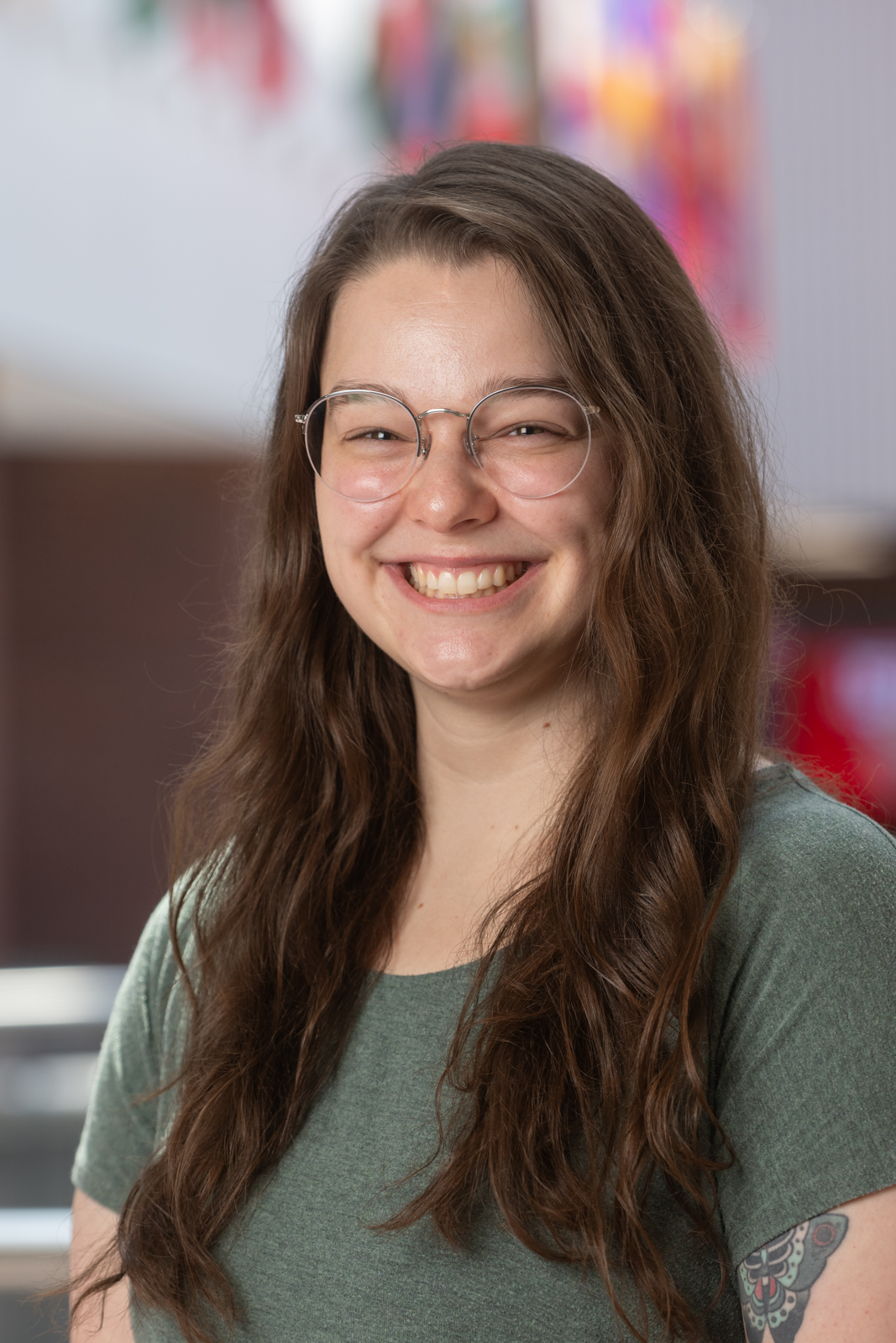 A portrait photo of Alaina Evanoff